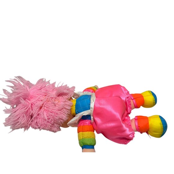 1983 Hallmark Mattel Rainbow Brite Doll Pink Yarn Hair Toy - Picture 4 of 8
